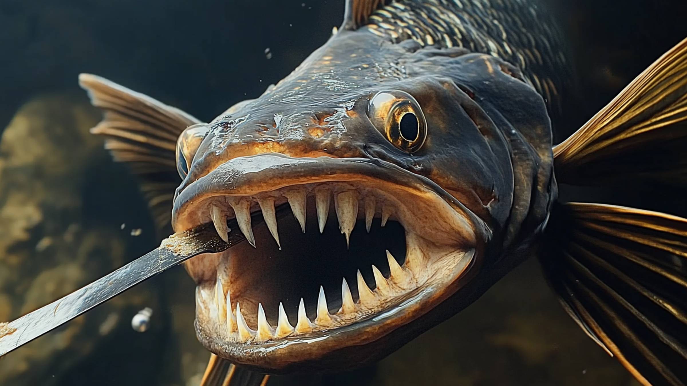 Эта Рыба Способна Прокусить СТАЛЬ! Самые Опасные Рыбы В Мире смотреть онлайн