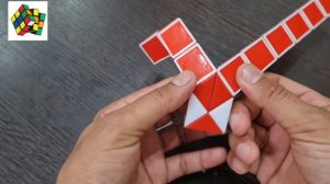 Змейка Рубика | Подставкадля Кубика Рубика | Схема сборки