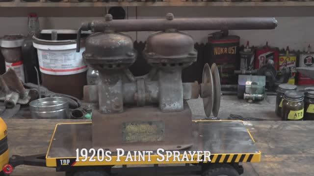 Краскопульт 1920-ых годов. смотреть онлайн