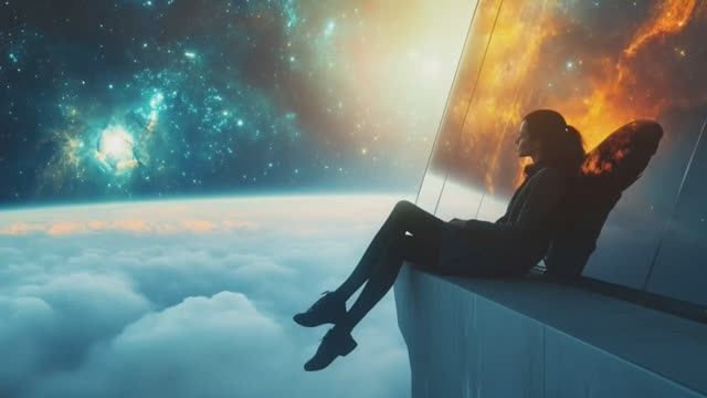 Девушки космические путешественницы. Celestial Voyage