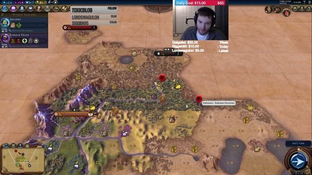 Civ 6 RaF Game 46: Netherlands (SP Deity) Part 1 смотреть онлайн