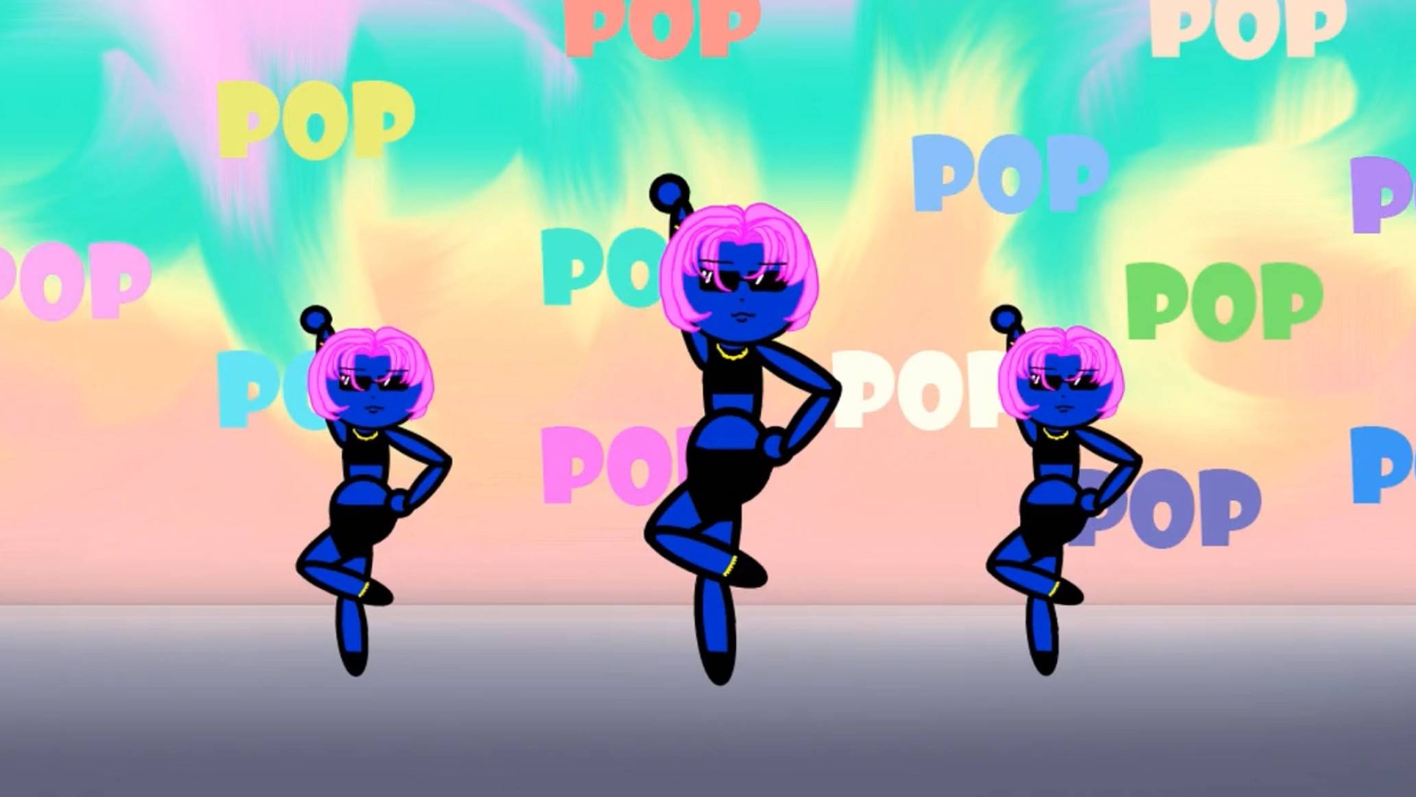 Анимация флешмоба Nayeon - POP!