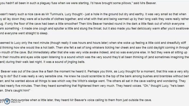 Lion the Witch and the Wardrobe Ch 10 смотреть онлайн