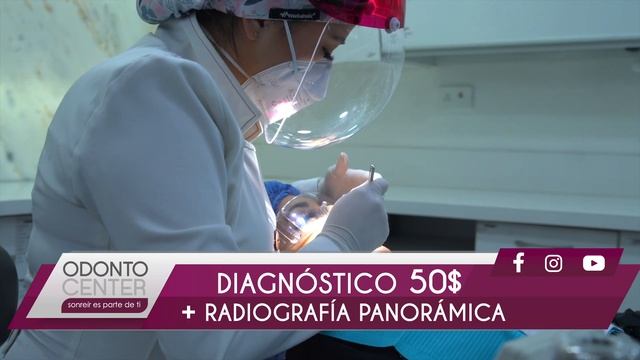 Odontocenter: Diagnóstico por tan solo 50$ más una panorámica por septiembre смотреть онлайн