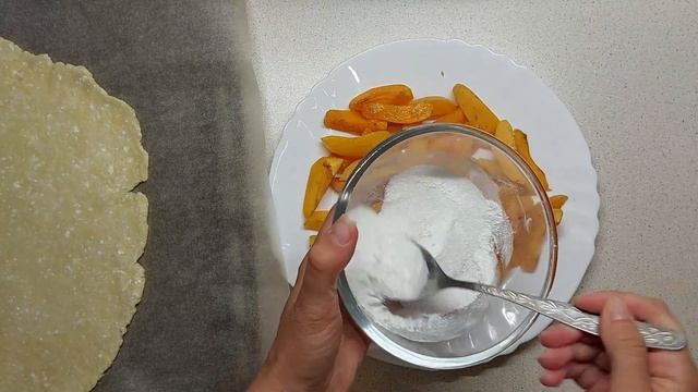 Творожная галета с абрикосами🍑 смотреть онлайн