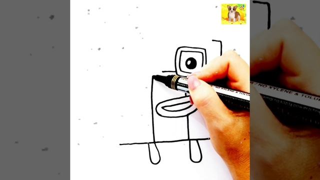 Как нарисовать НАМБЕР БЛОКС.Рисунок НАМБЕР БЛОКС#дети# смотреть онлайн