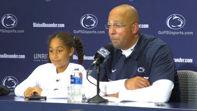 How will James Franklin celebrate Penn State's upset win? смотреть онлайн