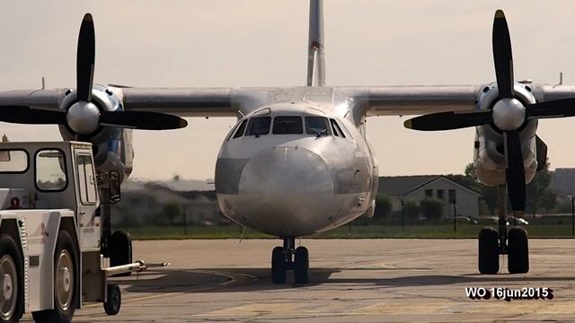 Antonov An26 Cargo flights Ostend Airport (OST/EBOS) 15&16jun2015 смотреть онлайн