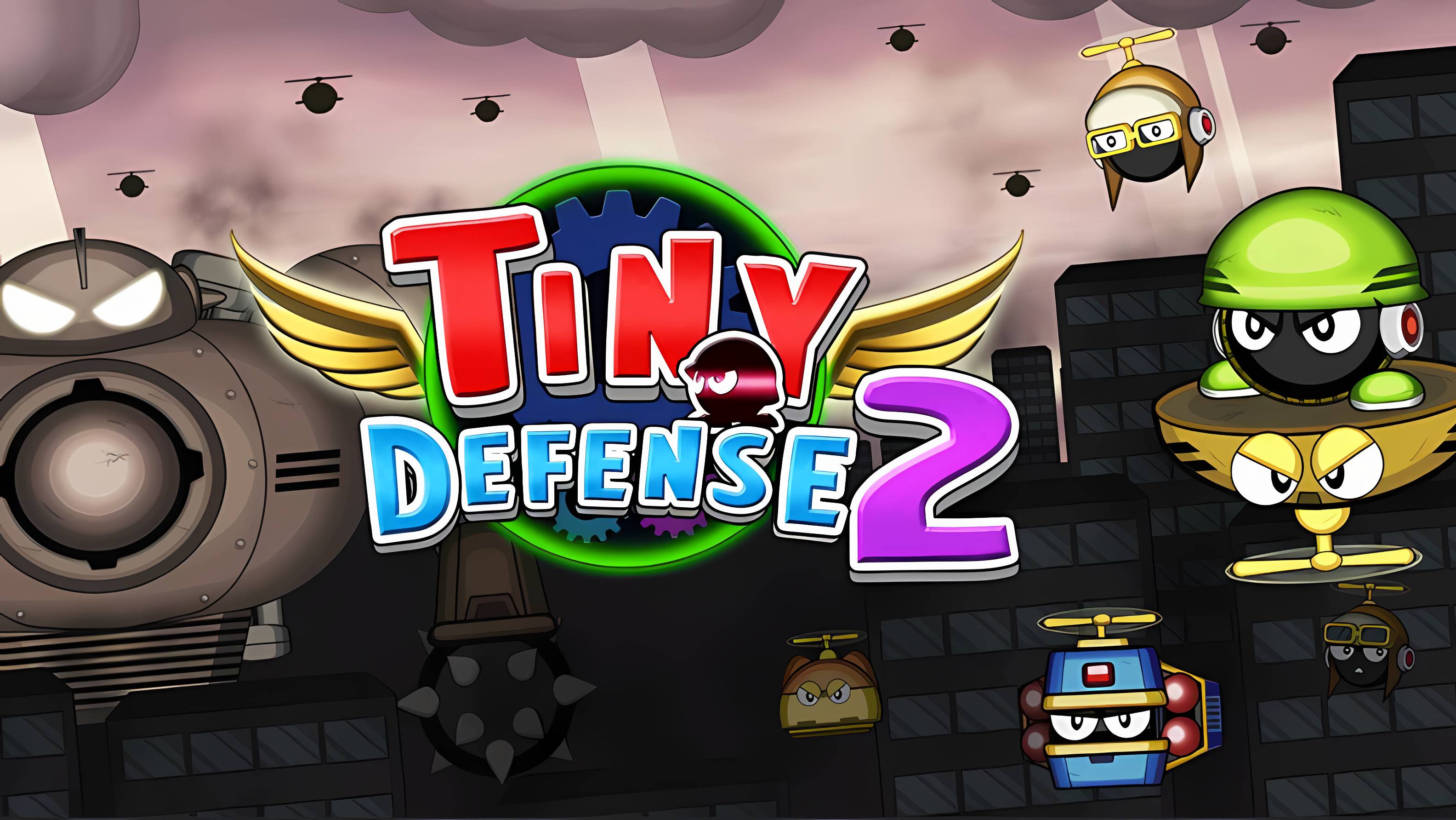 Tiny Defense 2 - Mini Robot Wars для Android🔘🔵🔴 🅰🅽🅳🆁🅾🅸🅳🅿🅻🆄🆂👹 #Tiny Defense 2 смотреть онлайн