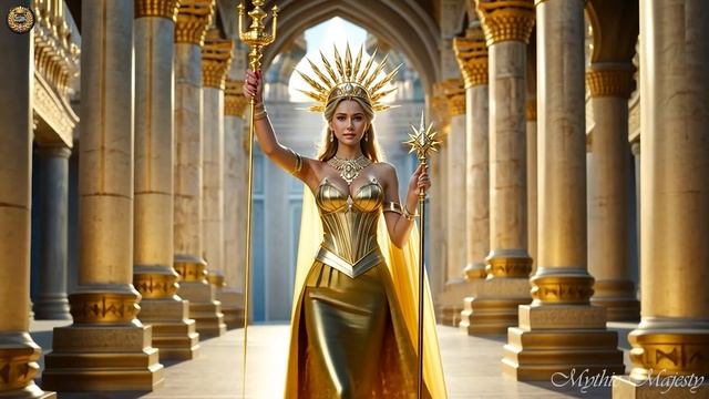 Glamourous Cleopatra From Ancient Egypt- Panavision 70 Experience ｜ Retrofuturistic-Mythical Glamour