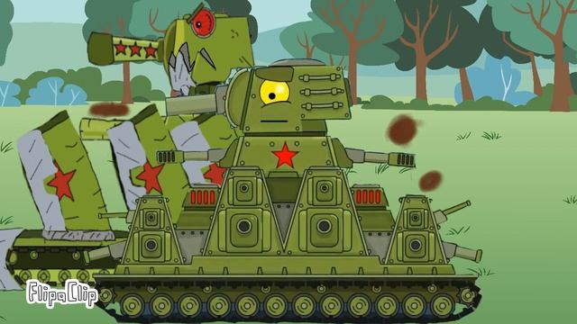 битва кв44 кв44м против монстра и кв 45- мултики про танки