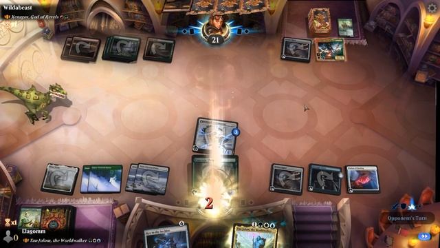 It's Showtime: Tan Jolom, the Worldwalker 🌲☀️💧 #01 "DOUBLE TEAM" - MTG Arena - Historic Brawl смотреть онлайн