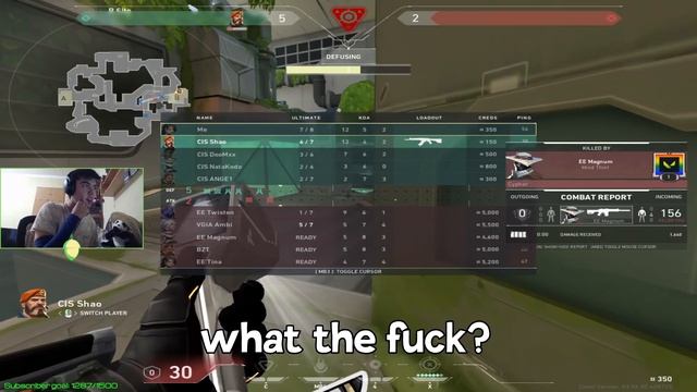 GAMBIT NATS PLAYING ON SAGE VS Team EE ON VALORANT Spike Nations