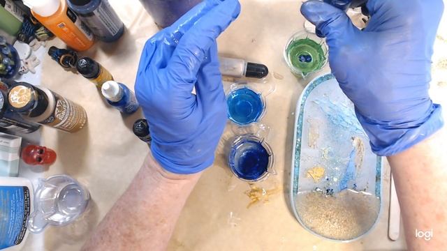 67-(SOUND FIXED as well as i could) MERMAID RESIN TRAY & EXTRA UNMOLDING. DIY RESIN CRAFTS смотреть онлайн