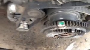 Мерседес спринтер замена помпы 2