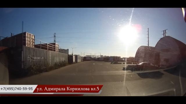 Складное место. ул Адмирала Корнилова вл.5 Схема проезда по территории от кпп. смотреть онлайн
