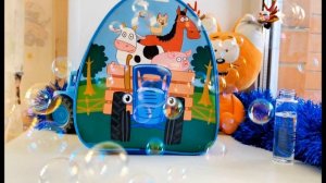 Котёнок Котэ приготовил подарок для Синего Трактора