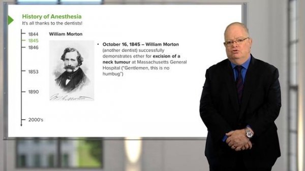 01. Introduction and History of Anesthesiology