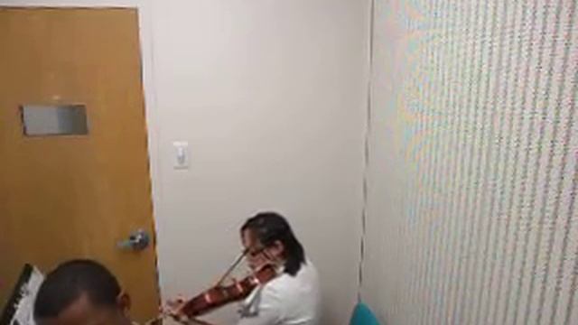 Ave Maria Bach & Gonoud, Nguyên Thảo Joseph rehearsal смотреть онлайн