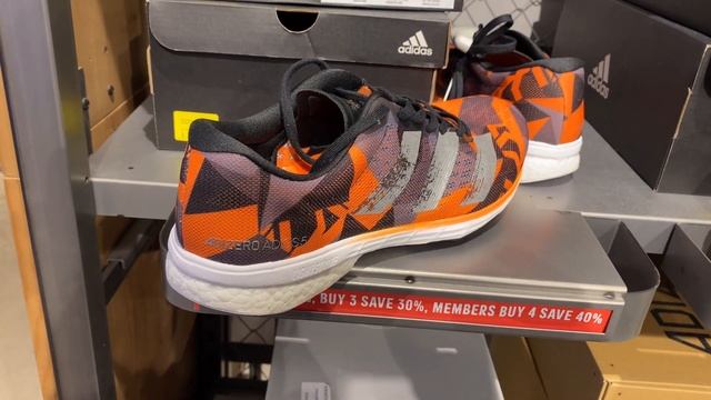 Adidas Adizero Adios 5 (Core Black/Silver Metallic/Signal Orange) - SKU: EG4668 смотреть онлайн