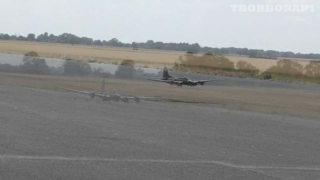 RC BOEING B-17 & JUNKERS JU-88 TAIL CHASE AT RAF TIBENHAM FLY-IN - 2018 смотреть онлайн