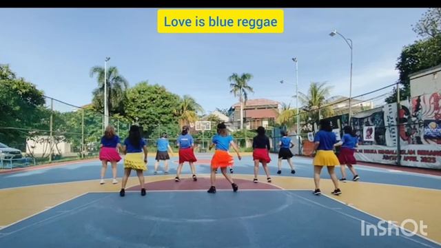 Love is Blue Reggae Line Dance. Chor : Penny Tan - October 2023 смотреть онлайн
