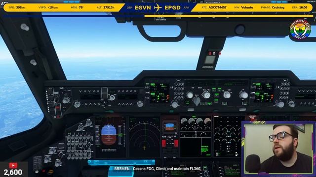 🔵✈️ MSFS2020 LIVE! RAF AIRBUS A400M BRIZE NORTON TO GDANSK!! ✈️