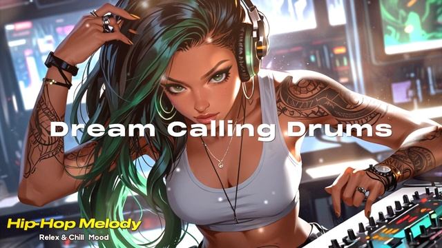 Chill Hip Hop music🎧 "Dream Calling Drums" 🌟 Chill & Relax hip hop beats (No Lyrics) смотреть онлайн