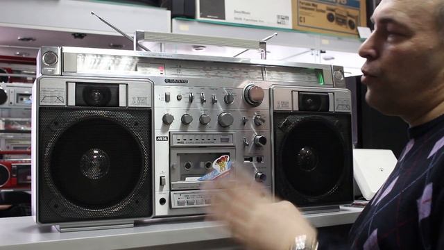 Vintagemoscow магнитола Sanyo M-x920k