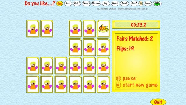 Let's Play GENKI ENGLISH! ｜ Do you like...？