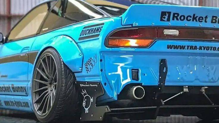 Micro Turbo 1:64 Nissan SX180 Rocket Bunny смотреть онлайн