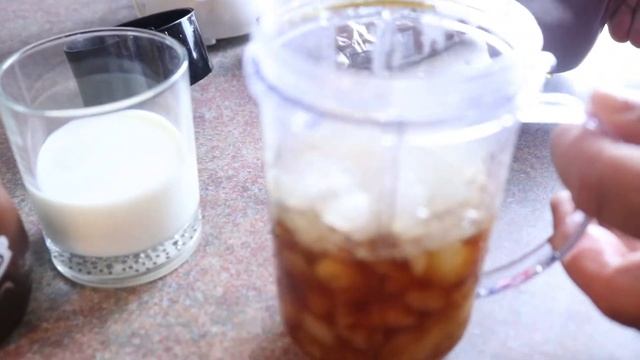 How To Make Homemade Ice Cappuccino 🍹 Recipe | Tim Hortons Iced Coffee | Fusion Treats & Tours смотреть онлайн