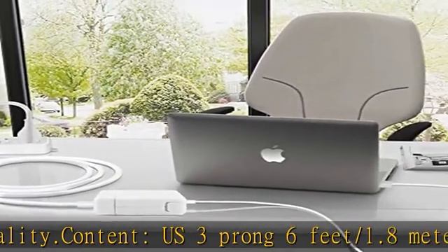 Great Power Adapter Extension Cord Wall Cord Cable, WEGWANG Cord Compatible For Apple Mac IBook Mac