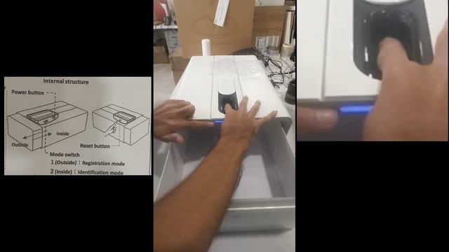How to register fingerprint on Mi Smart Biometric Safety Box смотреть онлайн