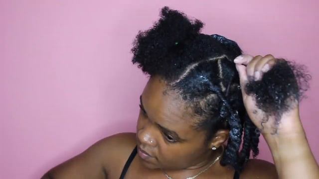 My Hairstyle For #CurlFest2019 | Cute & Easy Hairstyle For 4C Natural Hair смотреть онлайн