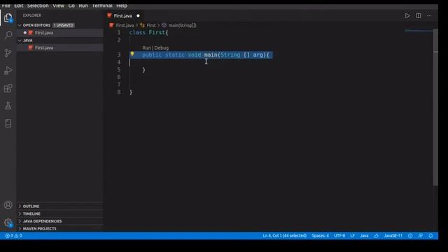 1. Introduction to Java programming смотреть онлайн
