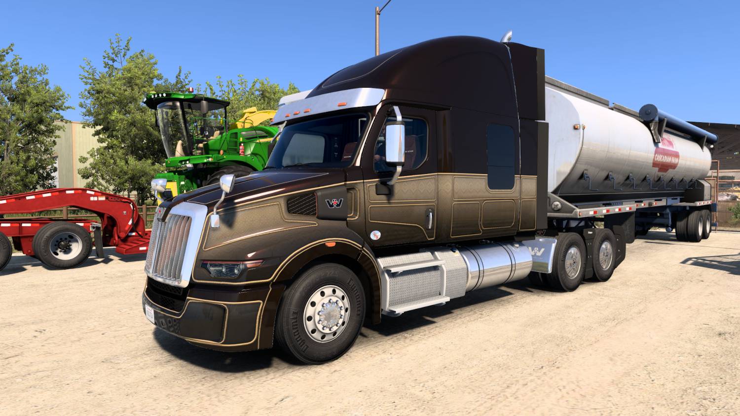 Рейс Сидней - Биллингс (штат Монтана) в American Truck Simulator. смотреть онлайн