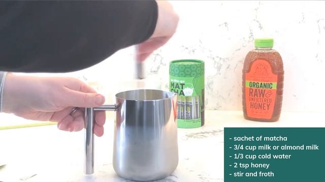 How to Make an Iced Matcha Latte смотреть онлайн