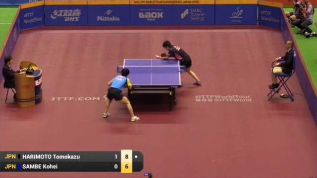 20160617 Japan Open U21 HARIMOTO Tomokazu (JPN) vs SAMBE Kohei (JPN) - Final смотреть онлайн