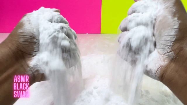 🤍 Crunchy ASMR Baking Soda Mass Crush | Sifting  | Pebbles Crush  | Satisfying #explore