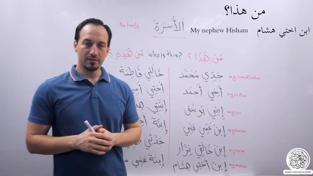 Learn Arabic - Arabic Episodes - The Family -2- (Lesson Exercises) смотреть онлайн