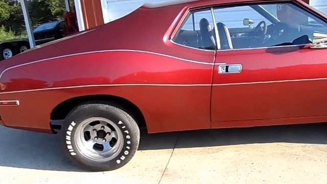 73 AMC Javelin shortly after getting it home смотреть онлайн