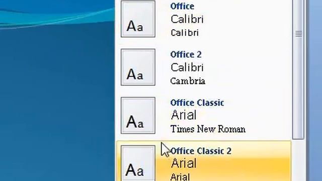 How to change the font scheme for a theme смотреть онлайн