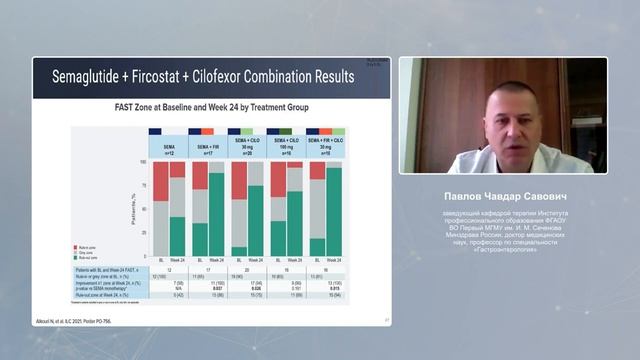 "Новая классификация и подходы к терапии НАЖБП/ МАЖБП 2023" смотреть онлайн