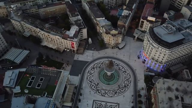 DJI MINI 2 - Skopje City Center drone footage 4K смотреть онлайн