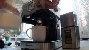 BRAYER BR1101. Кофеварка полковая. Первый опыт использования.