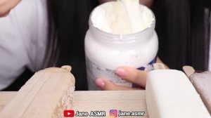 ASMR MARSHMALLOW FLUFF, RAINBOW ICE CREAM 마쉬멜로우 플러프 , 레인보우 아이스크림 먹방 EATING SOUNDS