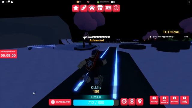 продолжения симулятора скейта! артем бомбит изо лагов! симулятор скейта! ROBLOX смотреть онлайн