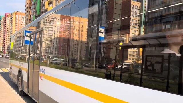 Автобус ЛиАЗ-5292.65-03 2024 следует по маршруту 367пш ”Пригородное ш. - м. Домодедовская” смотреть онлайн