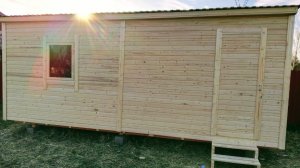 Утепление бытовки своими руками